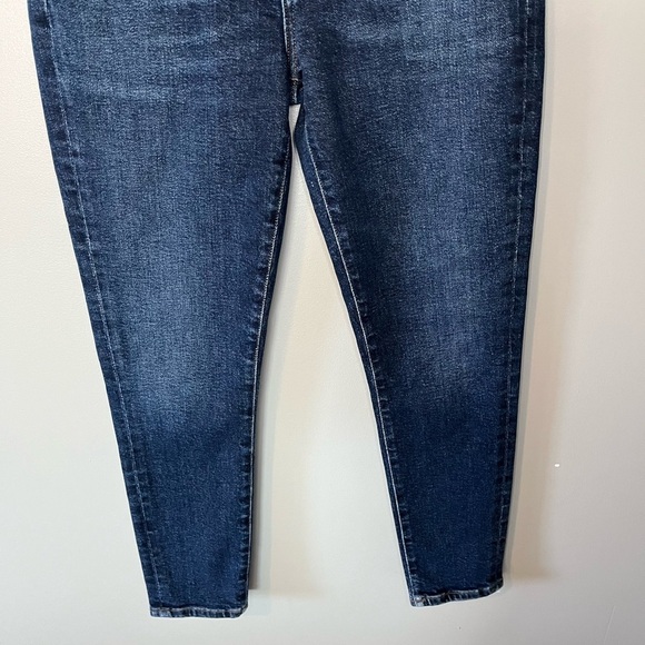 AGOLDE Sophie High Rise Dark Wash Skinny Jeans - Picture 6 of 12